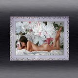 裸女 性感 人体  美女 桑拿 壁画 挂画 油画 家居现代装饰画墙画