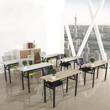 福州简约现代折叠条形桌会议桌培训桌子长条桌长桌组合办公桌平潭