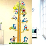 高尺贴画超大幼儿园墙面装饰墙贴纸机器猫身高贴儿童房卡通树量身