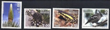 玻利维亚邮票 2010年  濒危物种- 鸟,蛙,猫,花 4全品 满500元打折
