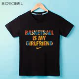 夏季半袖30飞人乔丹t恤科比黑曼巴库里男女短袖篮球运动T恤训练衫