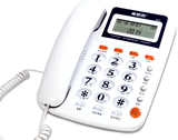 美思奇 8018 来电显示电话机 固定电话座机 家用办公酒店 免电池
