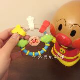 现货 日本BabyLabo面包超人多功能手握摇铃 摇铃玩具 牙胶