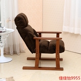 时尚家用休闲椅实木躺椅 可躺午睡椅 田园椅 老人睡椅 午休椅子