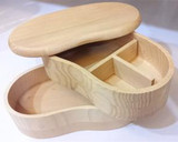 日式创意木质饭盒分格便当学生饭盒餐盒寿司双层快餐盒整实木