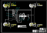 ABS汽车防抱死制动系统设计(含电气原理图/工控PLC、机械cad画图