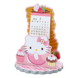日本原裝進口Hello Kitty 2016年迷你台曆日曆年曆月曆