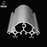 铝型材60R铝型材铝合金方管角铝角接型材工业流水线机箱机柜铝