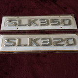 原厂奔驰SLK200改装SLK350标志SLK55字标AMG车标后标志字母车贴标