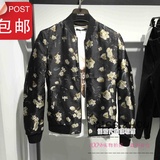 太平鸟2016年夏装新品薄款夹克/男士修身潮休闲长袖外套B2BC62351