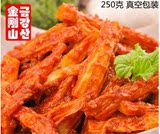 金刚山香辣牛板筋 延边东北特产小吃 零食250克牛筋 韩国咸菜