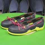 新款Cross洞洞鞋女鞋波特海滩帆船鞋系带沙滩鞋凉鞋14261
