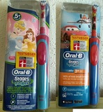 现货包邮 德国代购 欧乐B Oral-b 儿童电动牙刷 公主款汽车款
