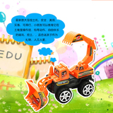 惯性工程车 儿童宝宝益智创意婴儿玩具男孩女孩0-6-12个月1-3岁
