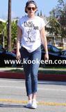 Kristen Stewart 克里斯汀斯图尔特相似款Black flag T shirt