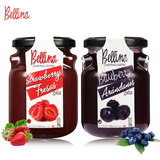 欧洲进口 BELLINA 蓓琳娜草莓果酱290g 蓝莓果酱290g 大果粒包邮