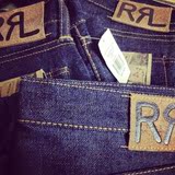 【美产】RRL SLIM FIT 修身剪裁原色牛仔裤