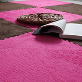 加厚拼接地垫绒面卧室满铺地板子泡沫垫拼图床边毯榻榻米地毯6060