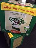原装美国进口Greenies 绿的 洁齿骨Regular 36支盒装适合大中型犬