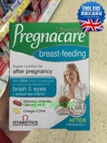 英国Pregnacare Brestfeeding哺乳期钙复合维生素+鱼油DHA3盒起订