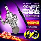 ISK BM-5000大震膜电子管专业Ｋ歌录音电容麦克风yy主播喊麦设备