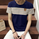 阿迪潮达斯短袖男士标准韩版圆领打底常规衣服夏季新款男装T恤