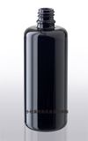 欧洲进口黑色紫色玻璃瓶精油瓶100ml化妆品超厚防紫外线避光高档