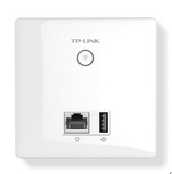TP-LINK TL-AP303I-POE 86型面板AP入墙酒店无线wifi 带USB充电口
