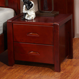 中式床头柜实木床头柜卧室储物柜床边柜全实木床头柜特价纯柏木