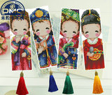 法国正品DMC十字绣套件专卖 书签新款 韩国情侣 韩国娃娃 塑料布