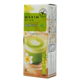 日本进口 AGF抹茶奶茶/MAXIM宇治抹茶拿铁(4本入)60g 清清抹茶香