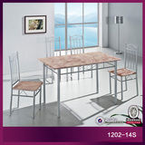 餐桌椅组合1+4长方形餐桌宜家餐桌食堂桌休闲酒吧快餐桌椅小吃桌
