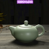 正品汝窑开片茶壶汝瓷茶壶紫砂陶瓷单壶功夫茶具套装泡茶器特价