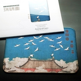 中国名画风真丝鼠标垫特色工艺高端文化商务实用礼品出国送老外事