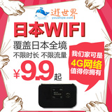 日本wifi租赁 无线移动随身wifi 4G上网卡 无限流量 egg 机场自取