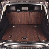 泰溥尾箱垫子专用改装保时捷帕拉梅拉卡宴macan木质汽车后备箱垫