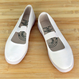 学生白色运动帆布鞋白布鞋男女童小白鞋防滑平底女体操单鞋舞蹈鞋