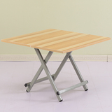 折叠桌便携式可折叠户外摆摊桌子宜家正方形餐桌小户型非实木饭桌