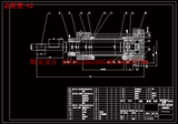 JX1199-某立式组合机床的动力滑台液压传动系统设计/小令设计