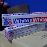 日本 狮王white white牙膏150g  美白薄荷 好价格哦~ 2支包邮