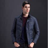 商场同款 劲霸男装 2016冬季新款夹克羽绒服外套 jacket FRHY4255