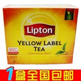 包邮*正品立顿/Lipton红茶包 新加坡进口立顿红茶100袋200g泡茶包