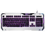 有线游戏背光键盘鼠标套装lol笔记本雷蛇英雄机械键鼠X1Q
