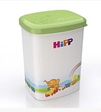 (现货)德国hipp喜宝奶粉盒储存盒罐米粉盒 密封防潮 有刮片