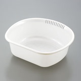 日本进口SANADA厨房清洗盆塑料洗菜盆子洗水果盆洗碗盆