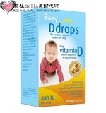 【美国代购】美版BABY Ddrop/D drops婴儿维生素D3滴剂400IU 90滴