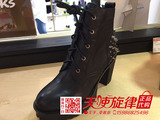 专柜正品代购D：Fuse/迪芙斯2015年冬新款女靴短靴冬靴DF54115063