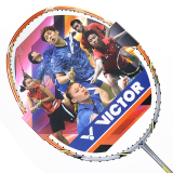 VITOR/胜利羽毛球拍全碳素正品单拍维克多男女TK550超轻控球型