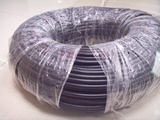 PVC管 5MM绝缘管 黑色电线电缆管 电动车电线护套管 环保PVC套管