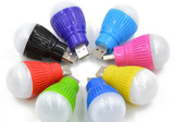 USB接口LED小灯泡笔记本小夜灯移动电源充电宝宿舍直插手电筒护眼